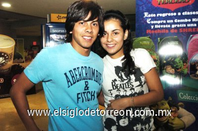 12092007
Arturo Bejarano y Mariana Díaz.