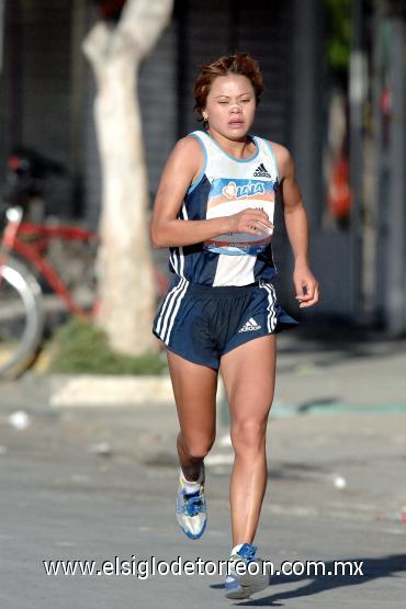 Sara Cedillo también puso en alto a la Comarca haciendo su mejor esfuerzo.