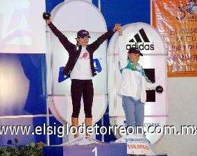 Valencia, a comparación del año anterior, terminó el trayecto dos minutos antes de lo registrado y aunque durante toda la prueba se mantuvo abajo del récord de Dulce María Rodríguez en 2005, quien lo concluyó en 2:29’00”, en la recta final aflojó el ritmo para quedarse con las ganas de la bonificación, aunque cruzó primero la meta, por delante del campeón varonil Pablo Olmedo.