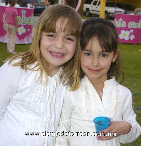 03032007
Isabel Amarante y Esther Arias.