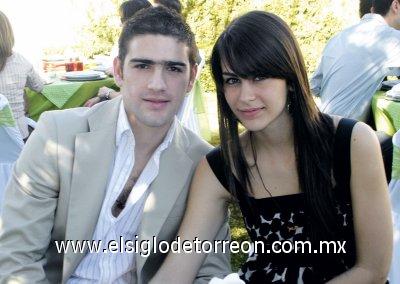 Alejandro Diez y Daniela Sesma.