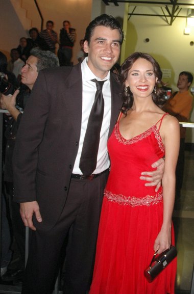 Mauricio Barcelata y Adriana Lumier llegaron juntos a la ceremonia