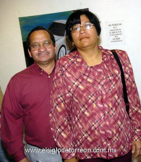04032007 
Gerardo Esquivel y Alma Delia Pinto.