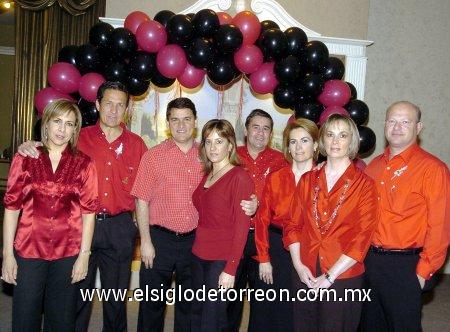 09032007 
Alberto y Juanis Allegre, Fernando y Pilar Marroquín, Eduardo y Eugenia Diez, Roberto y Babel García.