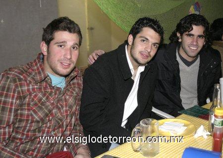 08032007
Donaciano González, Braulio Rodríguez y Enrique Maisterrena.