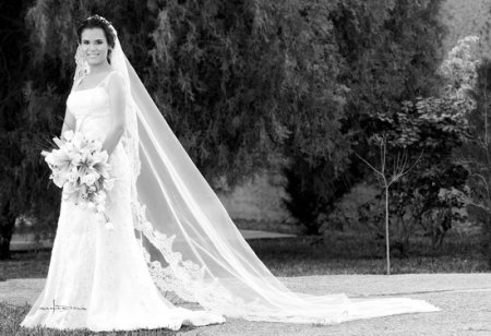 Srita. Sofía Valeria Sarmiento Rodríguez el día de su boda con el Sr, Carlos Niño de Rivera.



Estudio: Maqueda
