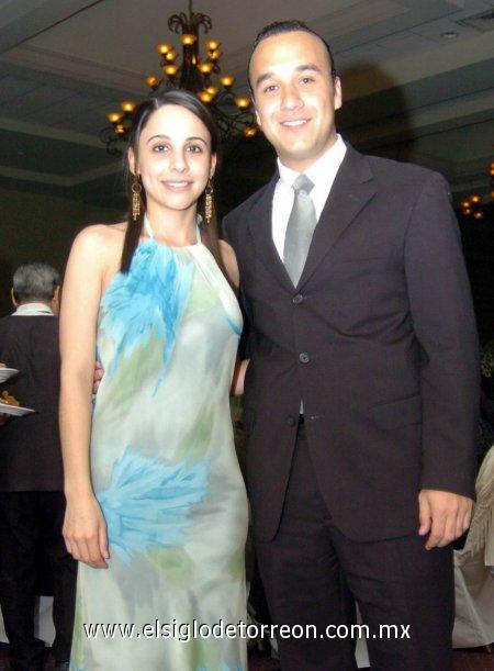 16032007
Joaquín Salas y Georgina Cassani.  V-Adriana Cepeda y Gerardo Sánchez Lozano