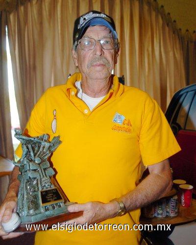 Carlos García Gutiérrez, ganador Categoria Seniors Tres.