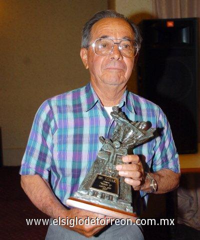 Alfredo Rivera Gómez, ganador Categoría Seniors Dos.