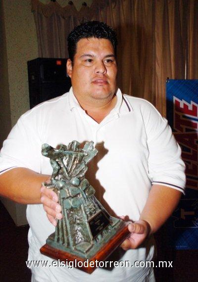 Manuel Núñez de la Fuente, ganador Categoria B.
