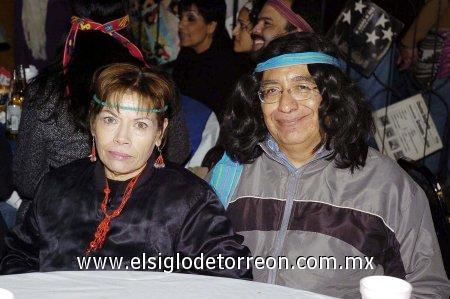 18032007 
María Carrios y Hugo Flores.