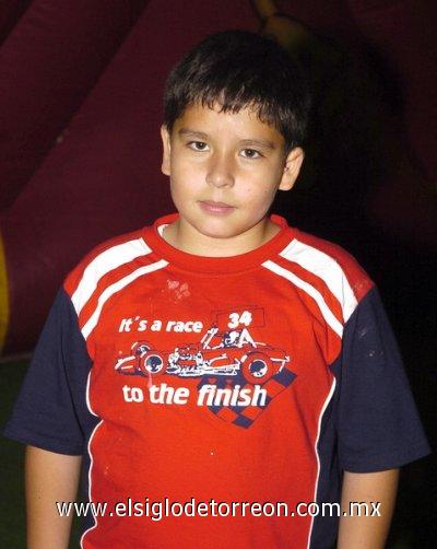250320087
Rolando Esparza Pérez cumplió nueve años de edad; es hijito de Rolando Esparza y Verónica Pérez de Esparza.