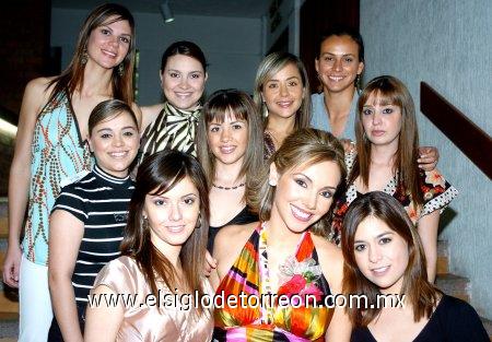 28032007
Liliana Torres Romero, fue despedida de su vida de soltera, con motivo de su próximo matrimonio con César de la Maza