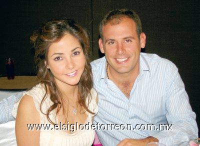 Dora Alicia Flores Palestino y Luis Miguel Pérez Amarante.