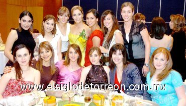 02042007
Anilú Karam y sus amigas Mónica del Río, Luly Colores, Marcela Garza, Ana Cristy de la Peña, Gianela de Garrido, Brenda Noyola, Susy Garza, Sofía de Marcos, Maritere Serna, Maripaz de Cervantes e Ilse Aguilera