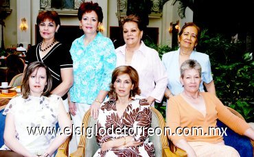 28042007
Nora Lucía Chavez de Venegas celebró su cumpleaños junto a Magda de García, Rosy de Lyne, María del Carmen de Chávez, Rosy Pámeanes de García, Elba de Ferriño y Raco de García