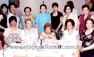 29042007
Con una bonita fiesta la señora María del Socorro Martínez de Hernández celebró su cumpleaños en compañía de Lucía Ortega, Lucía Hernández, Guille, Rosita, Alma Rosa, Elba, Chabelita, Silvia, Irma, Eva y Laurita Palacios