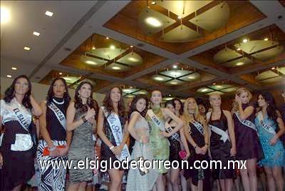 Algunas de las 86 representantes de diversos países comenzaron a llegar a México para el concurso Miss Universo 2007.