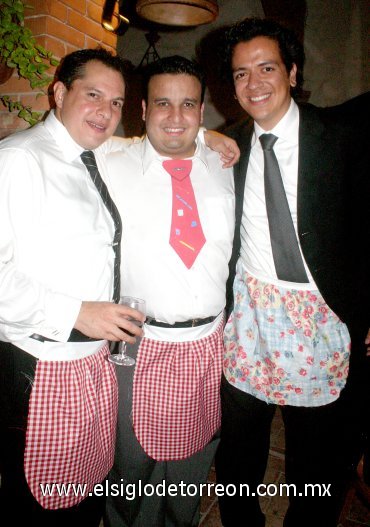 08052007
Arturo García Ysaís, Ricardo Cisneros del Bosque y Quique Díaz Ortíz