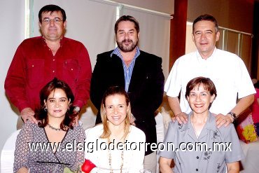 13052007
Fernando Campos Stenner, Ana María Almochantaf de Campos, Fernando Royo, Lupita Domenzáin de Royo, Alfonso Alarcón Zertuche y Martita Dávila de Alarcón.