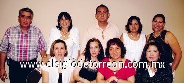 15052007
Rocío Gallegos, Roselina Torre, Esmeralda Escobedo, Margarita Castañeda, Ernesto Ramírez, Cristina Rodríguez, David Vargas, Hortensia Jáquez y Sandra Lares.