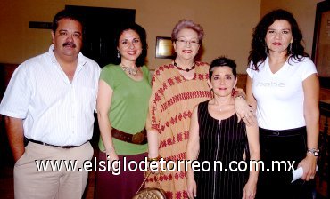 20052007
Ricardo Ríos, Teresa de Ríos, Blanca Bernal, Blanca Tarango y Lourdes Bernal.
