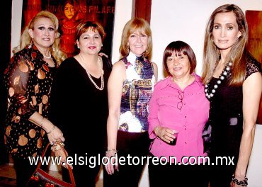 21052007
Giovanna Castro, Griselda Obeso, Chachis Romo, Rebeca Rodríguez y Alexandra Castro