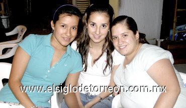 24052007
Cristy Ortiz, Valeria Rivera y Mariel del Bosque