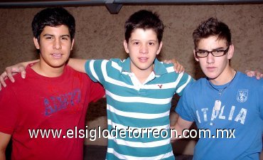 27052007
Eugenio Treviño, Pedro González y Jorge Diez.