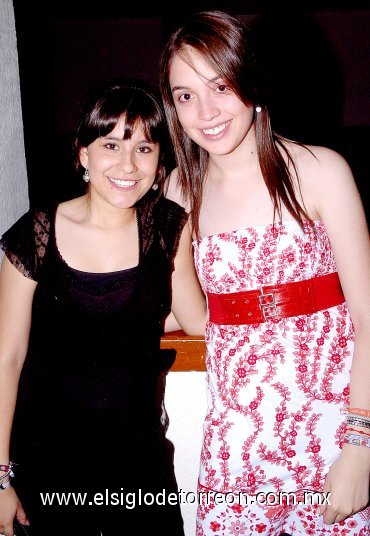 29052007
Marina Vargas y Gaby Treviño.
