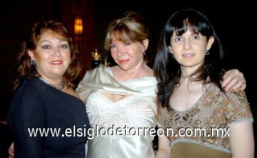 02062007
Blanca Álvarez, Chiquis Garza y Carolina González.