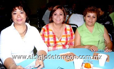 03062007
Lupita de Lara, Marisa de Morales y María Luisa de Alonso.