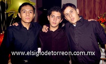 08062007
Manuel Silveyra, Luis Fernando Navarrete y Allan Muñoz Brizuela.