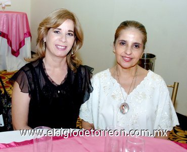 10062007
Cecy Zúñiga de Sánchez y Estela del Bosque de Gallegos.