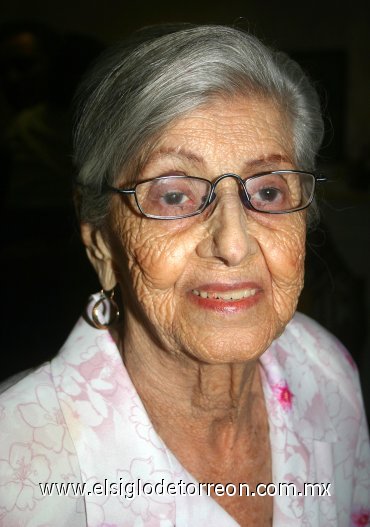13062007
Rita de Anda de Luna fue festejada por su 90 aniversario de vida.