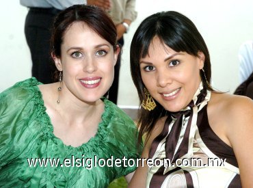 19062007
Mariana González de Ruvalcaba y Claudia Bartoluchi de Jaime.