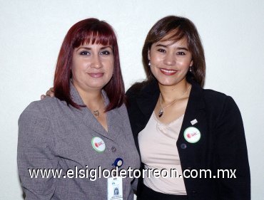 24062007
Mirna Rodríguez y Blanca de León.