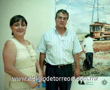 24062007
Silvia Castro y Alejandro Ahumada.
