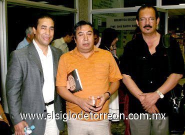 25062007
Ricardo Echávarri, Fernando Andrade y Everardo Ramírez.