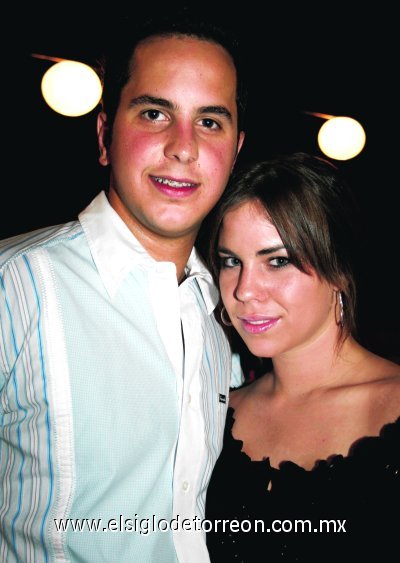 Santiago Gómez e Isabel Elizondo.