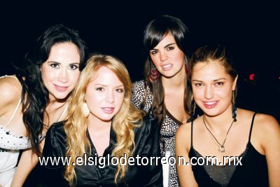 Ana Sofía Rodríguez, Aída Sambucci, Maritere Jiménez y Sofía Rodríguez.