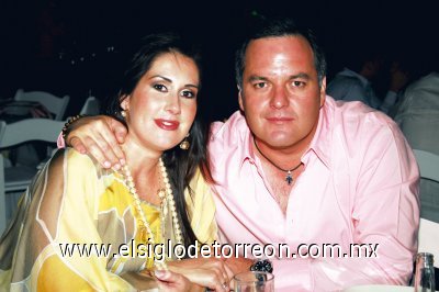 Liliana Rodríguez de Russek y Jaime Russek.