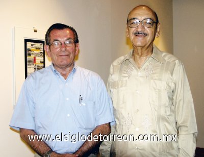 Alfredo Pedro Anhert y Sergio Pérez Merodio.