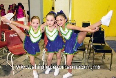 Marisú Diez, Natalia Díaz y Alyri Michá.