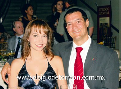Erika y Javier Cantú.
