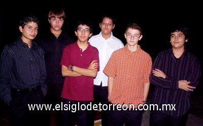 01072007
Jesús Adame, Ricardo Mercado, Sergio Dávila, Omar Espinoza, José Busquets y Manuel Garza.