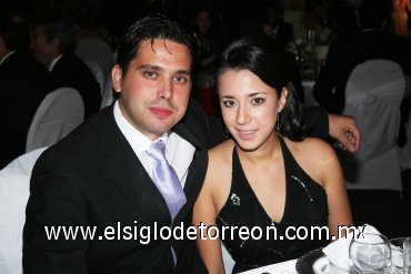 15072007
Fernando García y July Valenzuela.