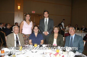 14072007
Siomara de la Rosa Álvarez, Arturo de la Rosa Santoscoy, Martha Gallegos, Rodolfo Walss y María Dolores Medina.