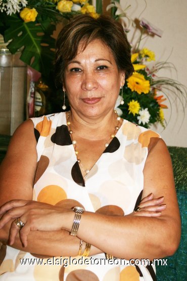 15072007
Irma Belem Chávez de De la Cruz, el día que festejó su jubilación del IMSS