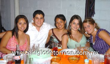 19072007
Carmen Juárez, Alfredo Reyes, Jaqueline Juárez, Érika King y Katharina wahl.